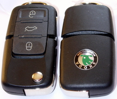 Vystřelovací autoklíč Škoda